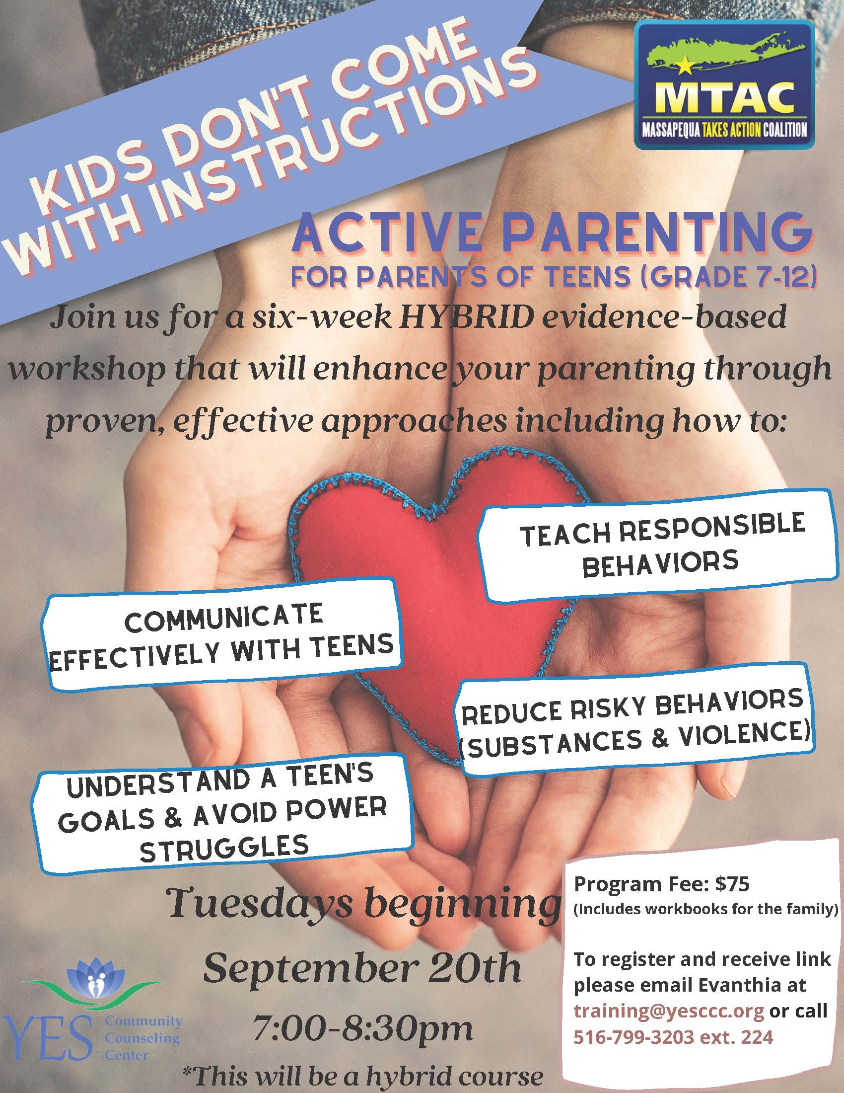 Active Parenting Fall 2022 MTAC